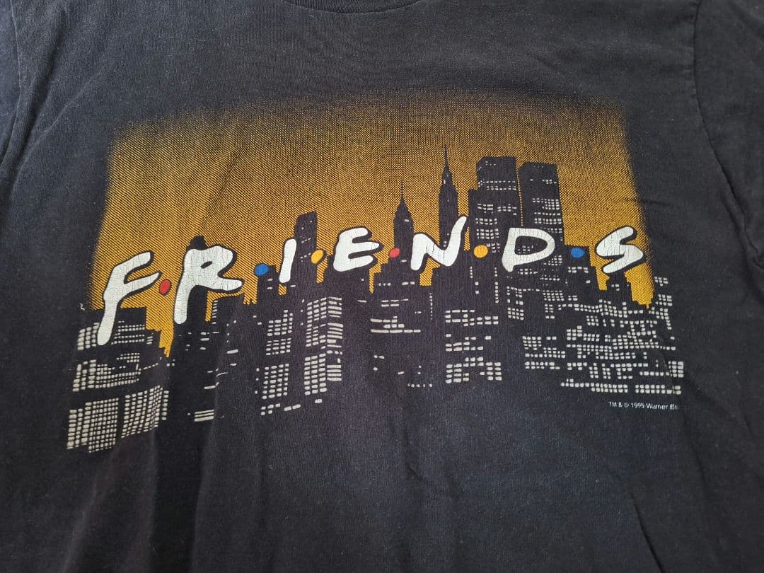 FRIENDS フレンズ　アメリカ製　Tシャツ　黒　90年代