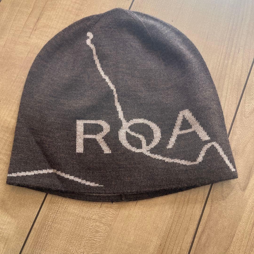 ROA ブラウン　ニット帽