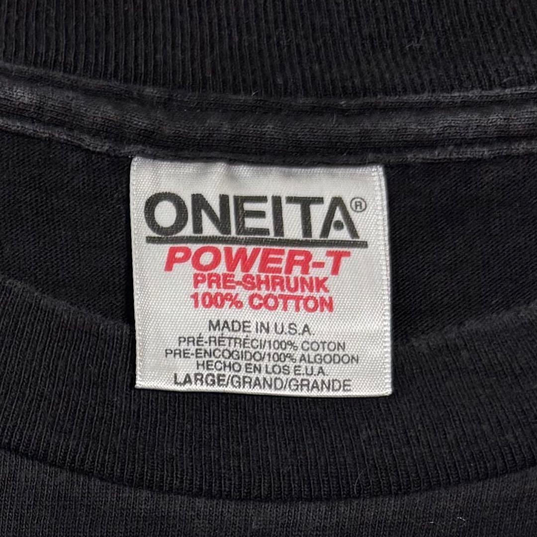 90sUSA製古着　ヴィンテージ　抽象的アート　フェスTシャツ　さくらんぼ