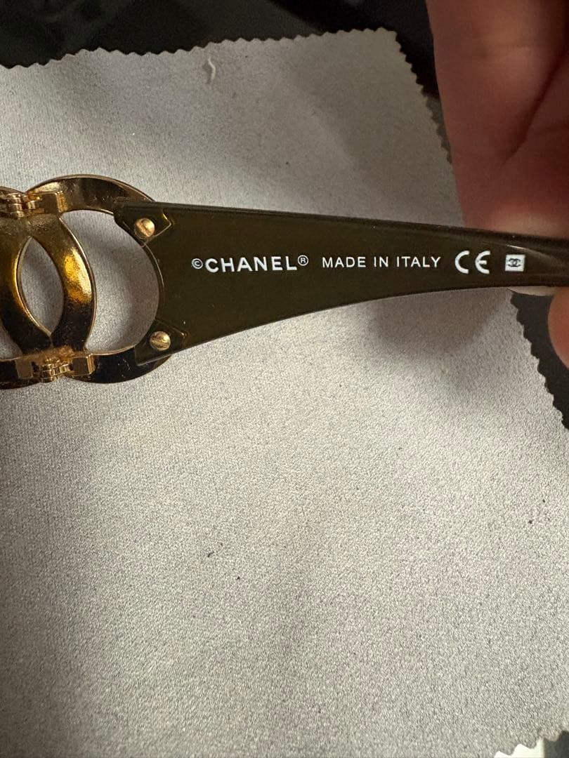 CHANEL キャットアイサングラス ブラウンレンズ