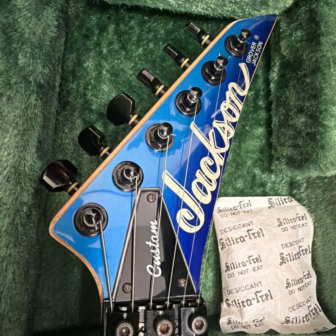 【貴重】Grover Jackson Dinky Axe Custom blue