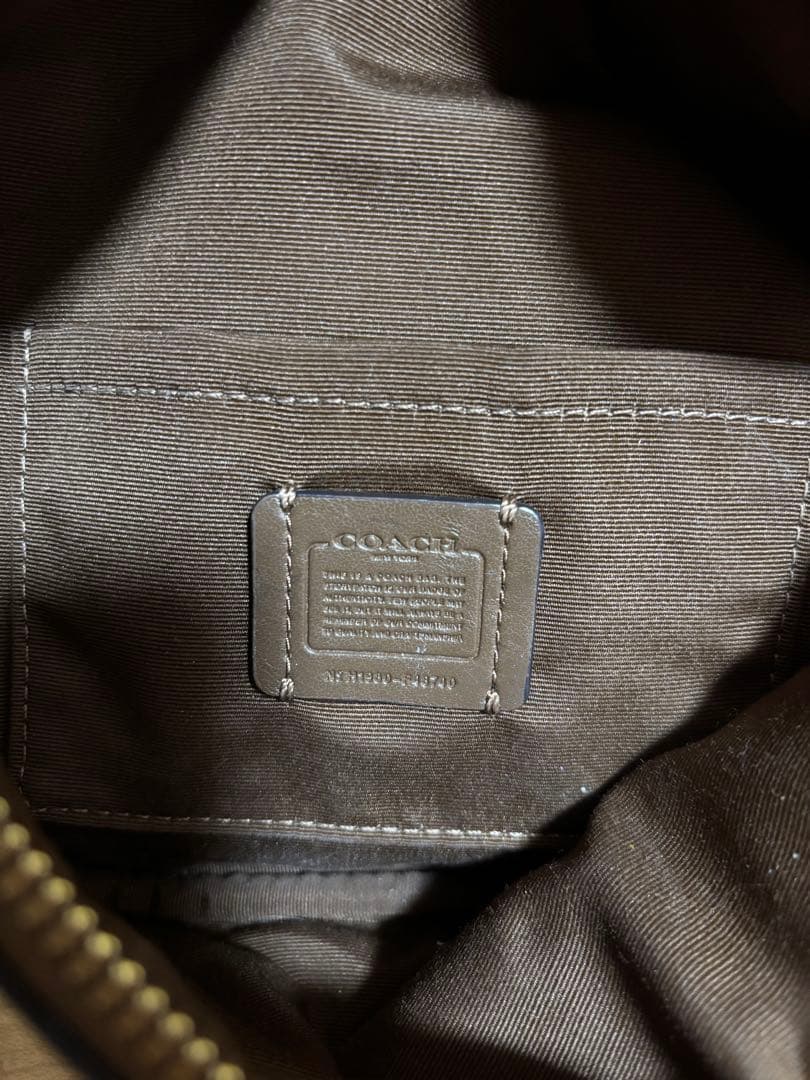 COACH ボディバッグ・ウエストポーチ ブラウン