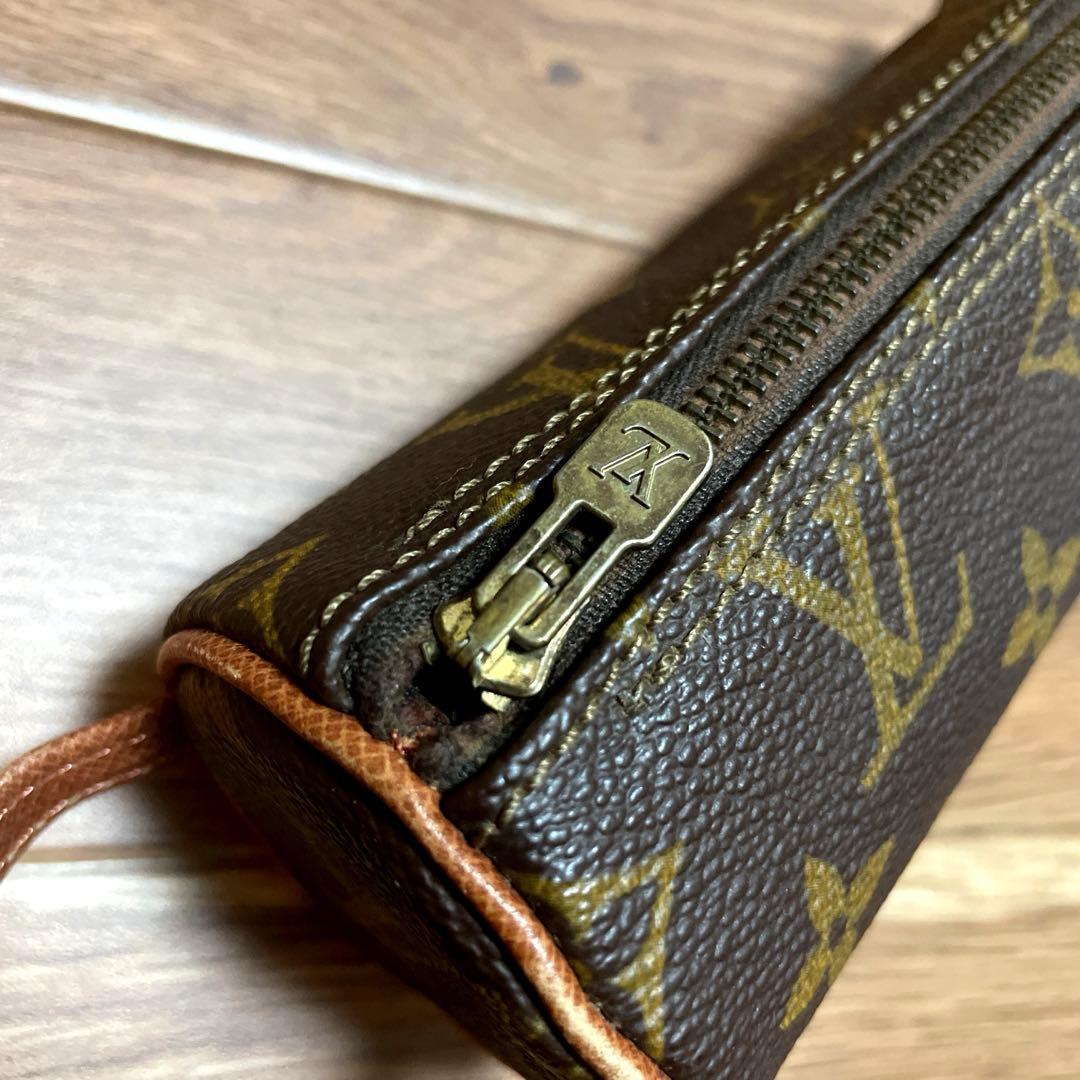 LOUIS VUITTON ルイヴィトン モノグラム ゴルフボールポーチ