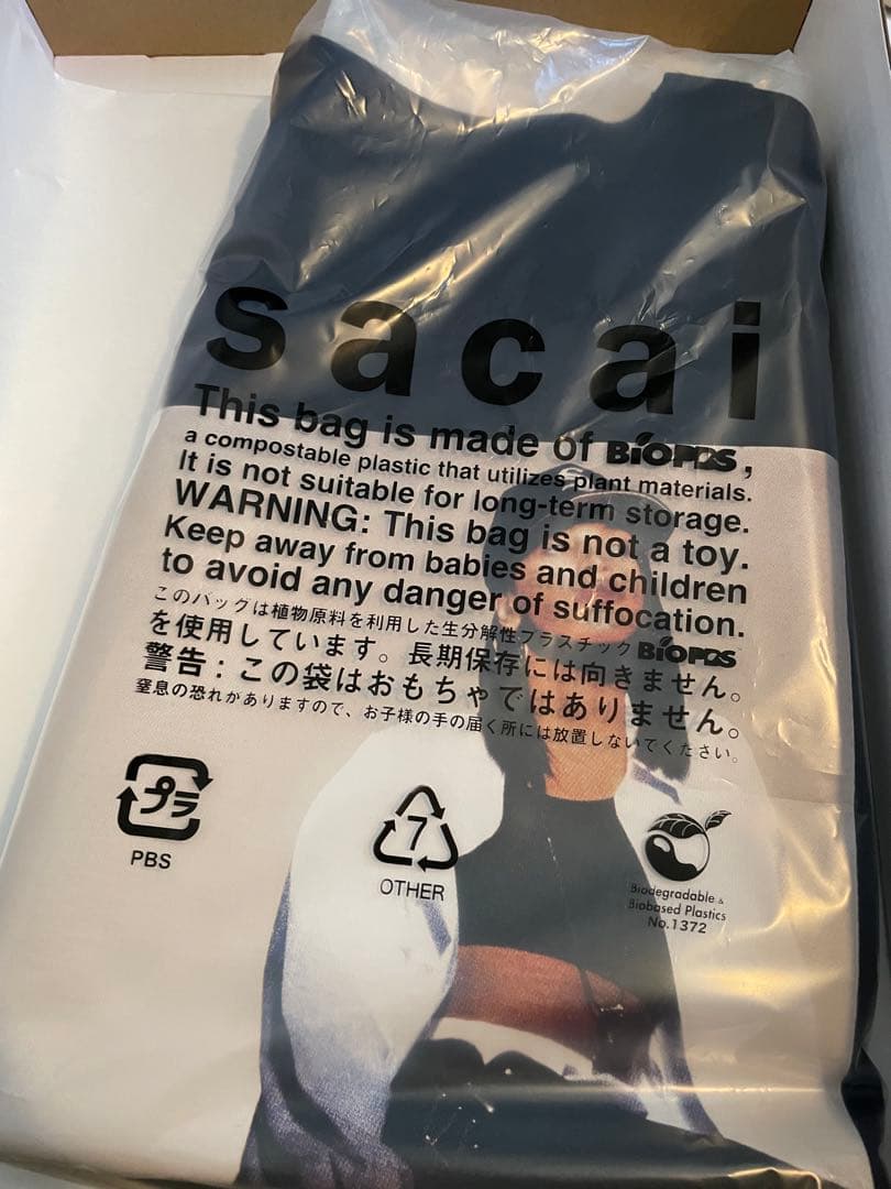 sacai × Aaliyah Tシャツ size 1