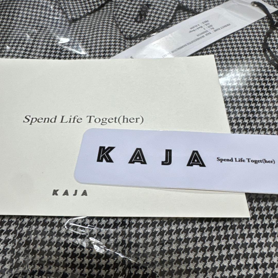 【新品】KAJA HOUNDSTOOTH HARRINGTON JACKET