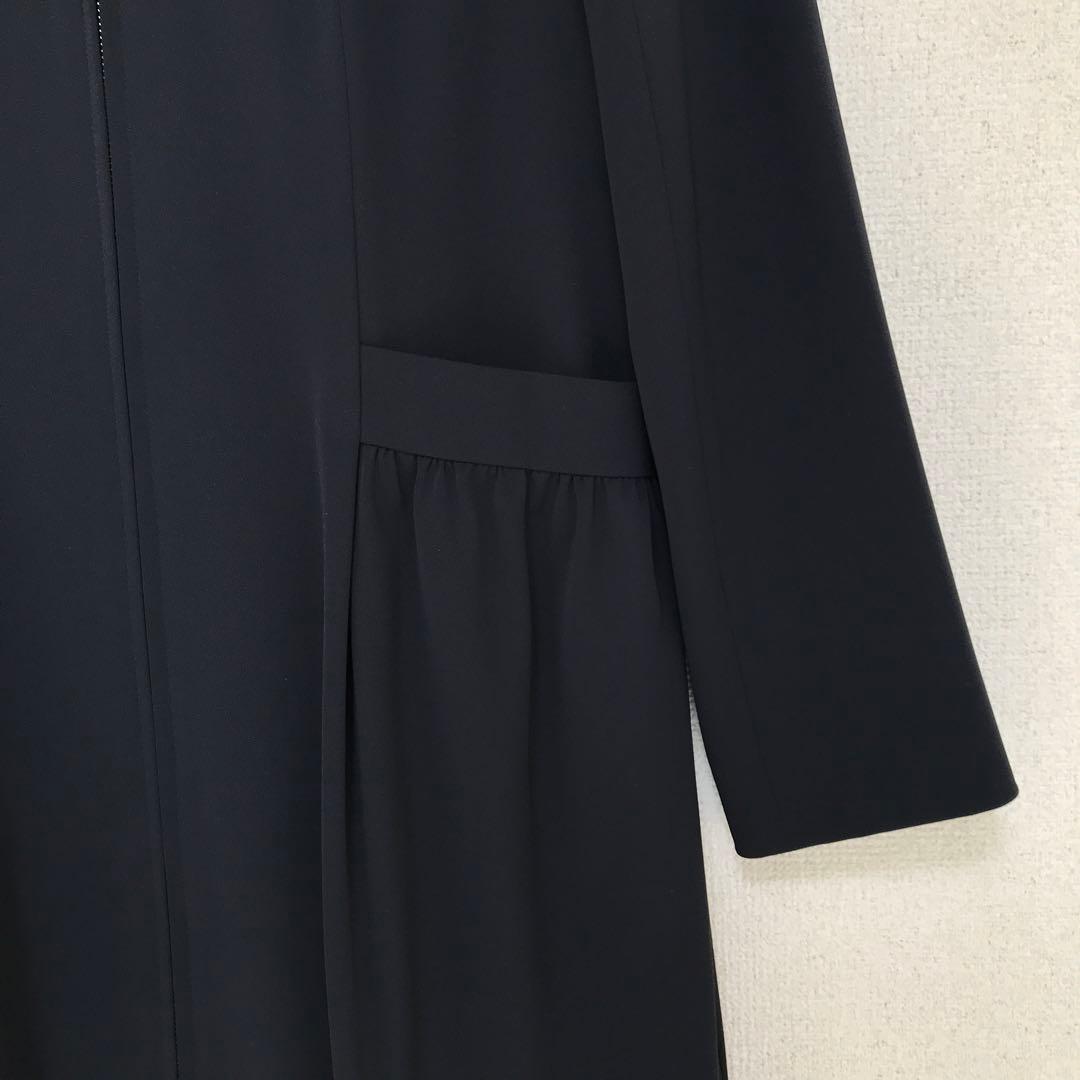 M-premier BLACK エムプルミエ　ストレッチ　ライトコート
