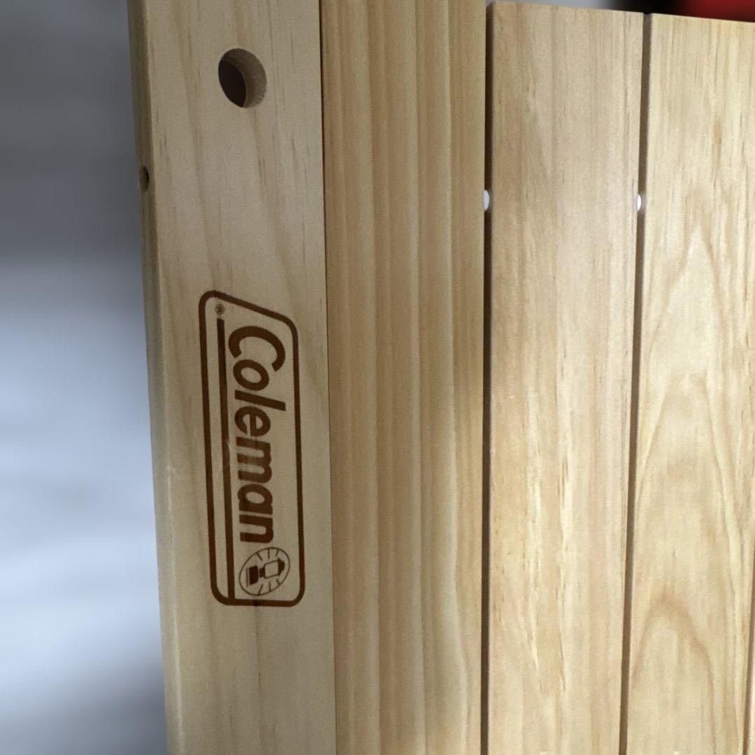 Coleman アウトドアウッドロールテーブル