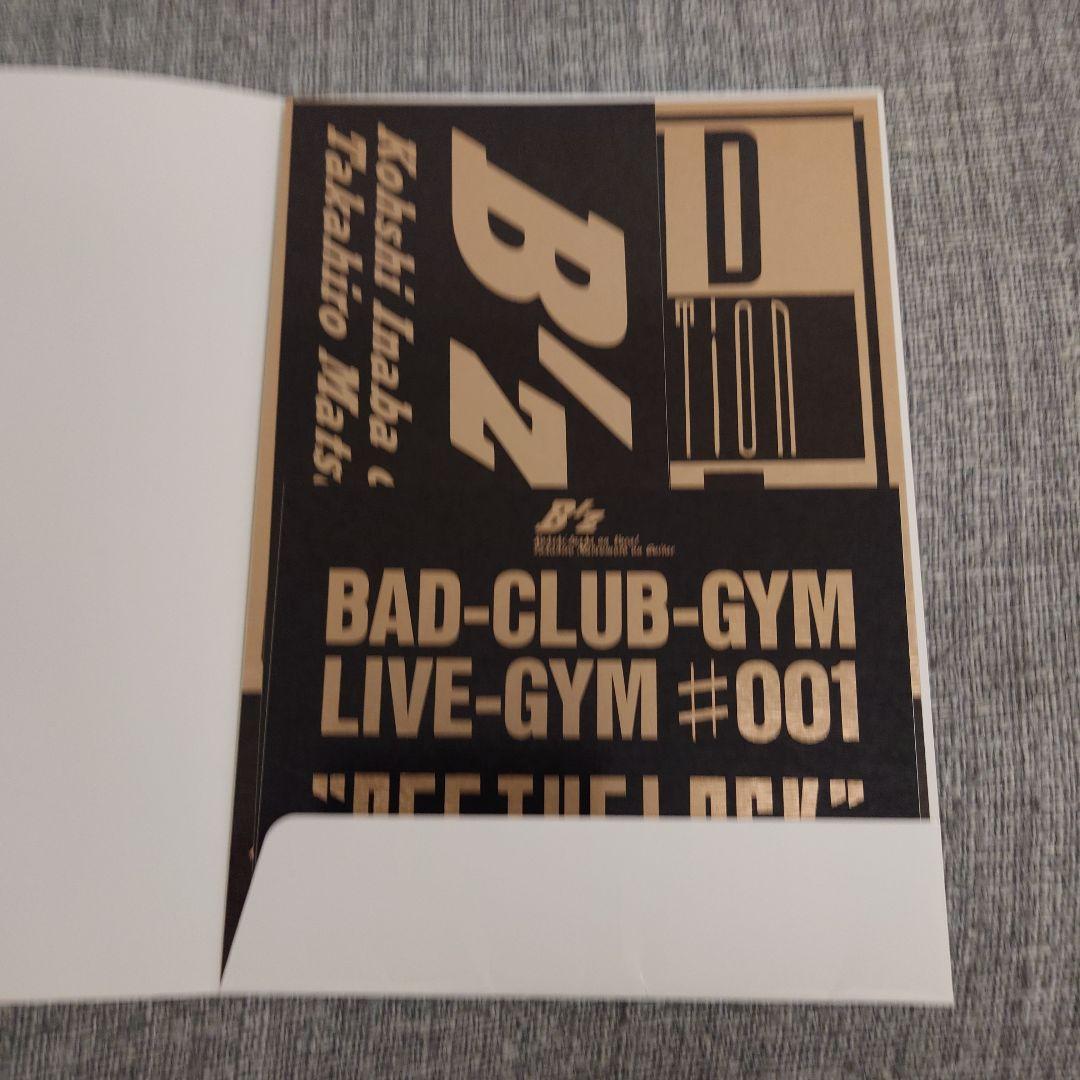 B'z　BAD-CLUB-GYM LIVE-GYM ＃001 ステッカー