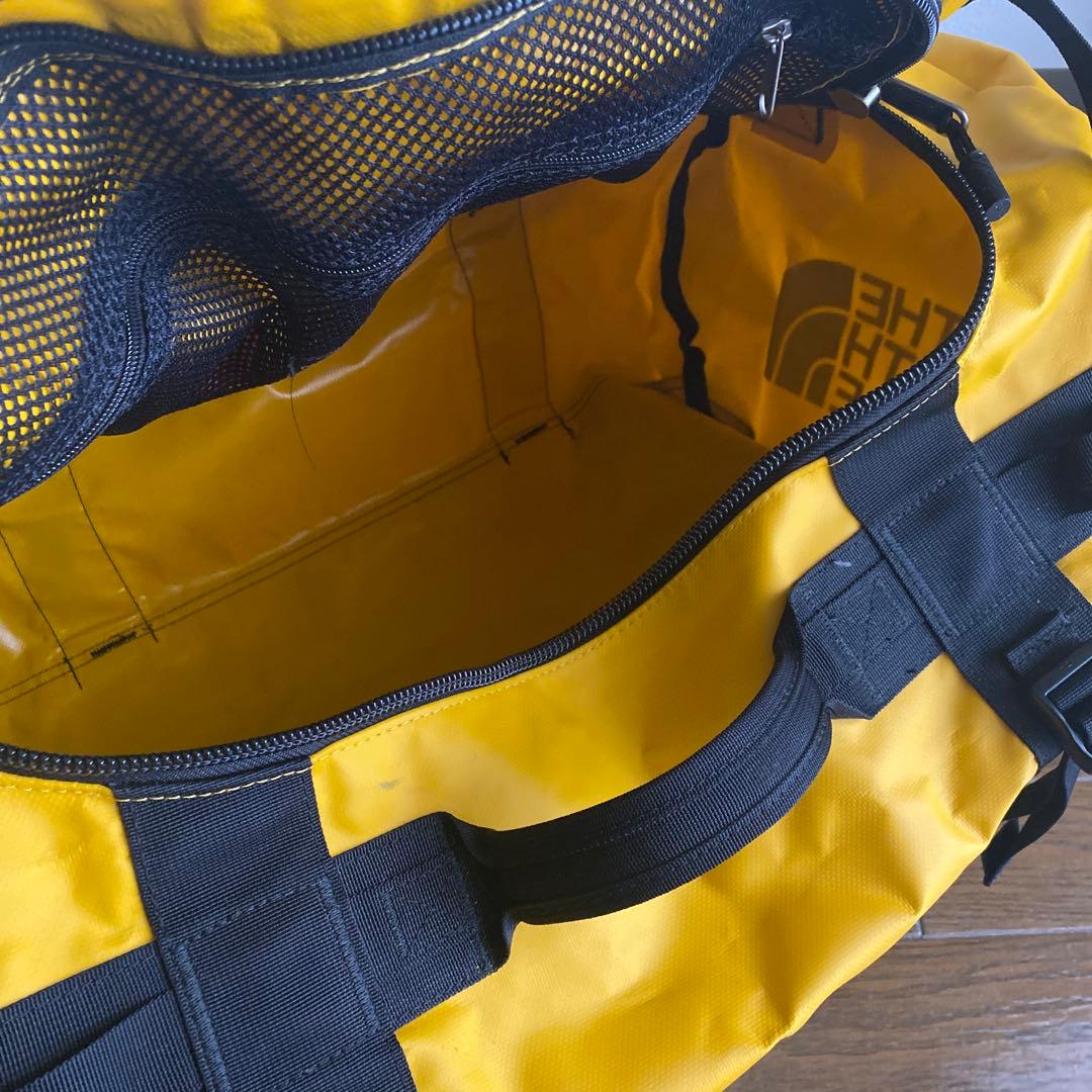 ノースフェイス　ベースキャンプ　ダッフルバッグ　イエロー　2WAY 71L
