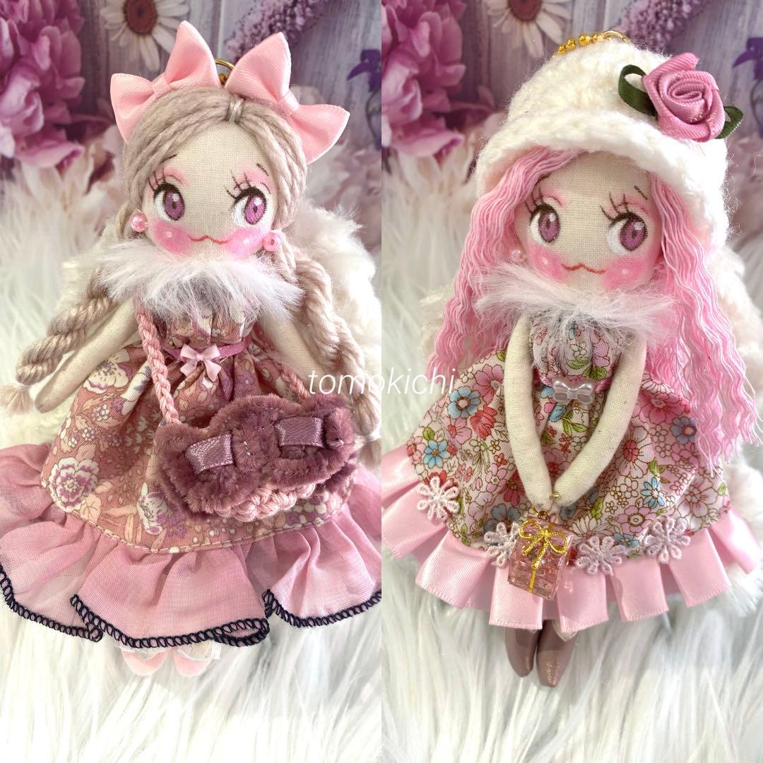 くみっきーさん専用❤️2点❤️ドールチャーム❤️ハンドメイド❤️カントリードール