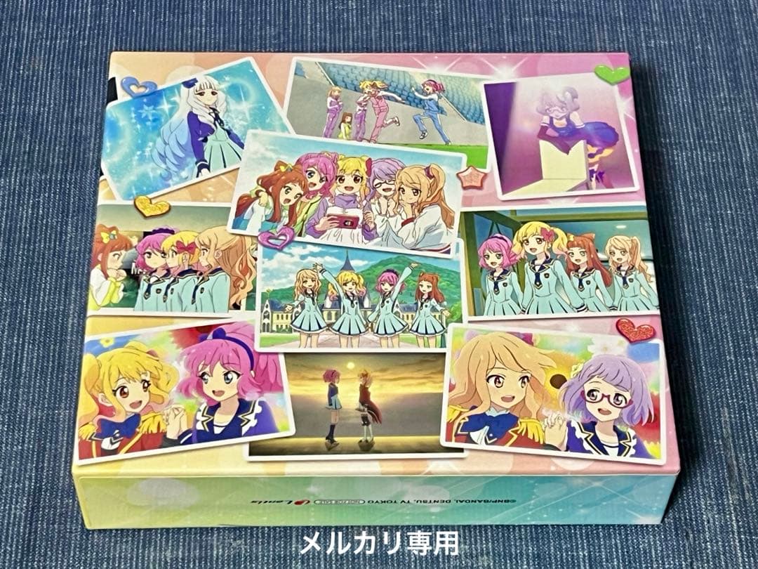 アイカツスターズ！　ベストアルバム×2　収納BOX付き　特典カードあり　帯なし