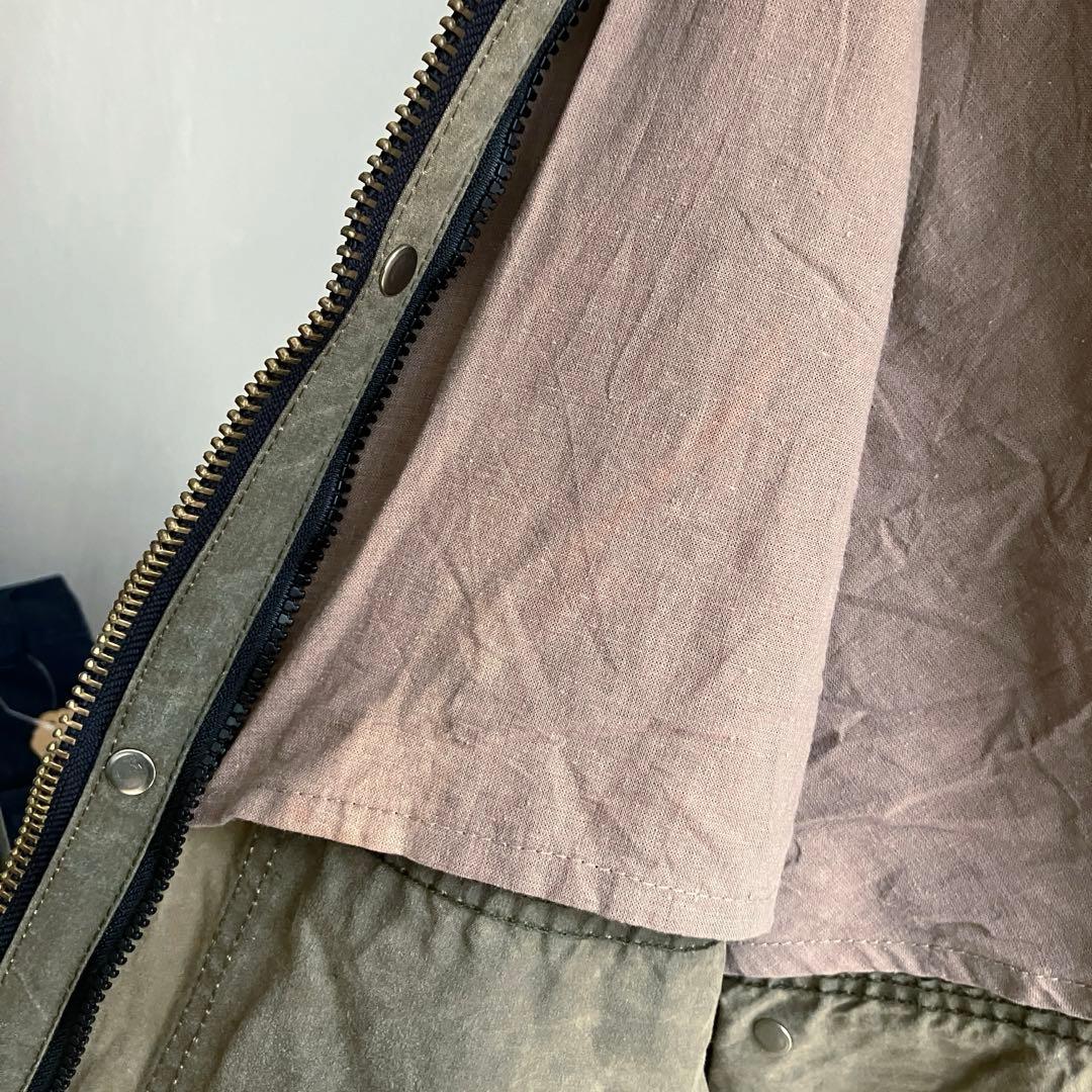 USA製 FILSON オイルドコットン フードジャケット フィルソン
