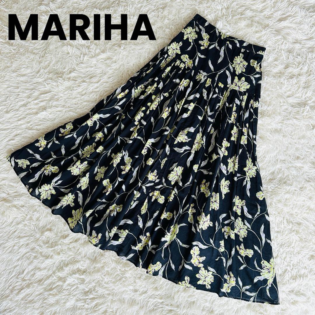 【極美品】MARIHA 花の香りのスカート トゥモローランド別注36
