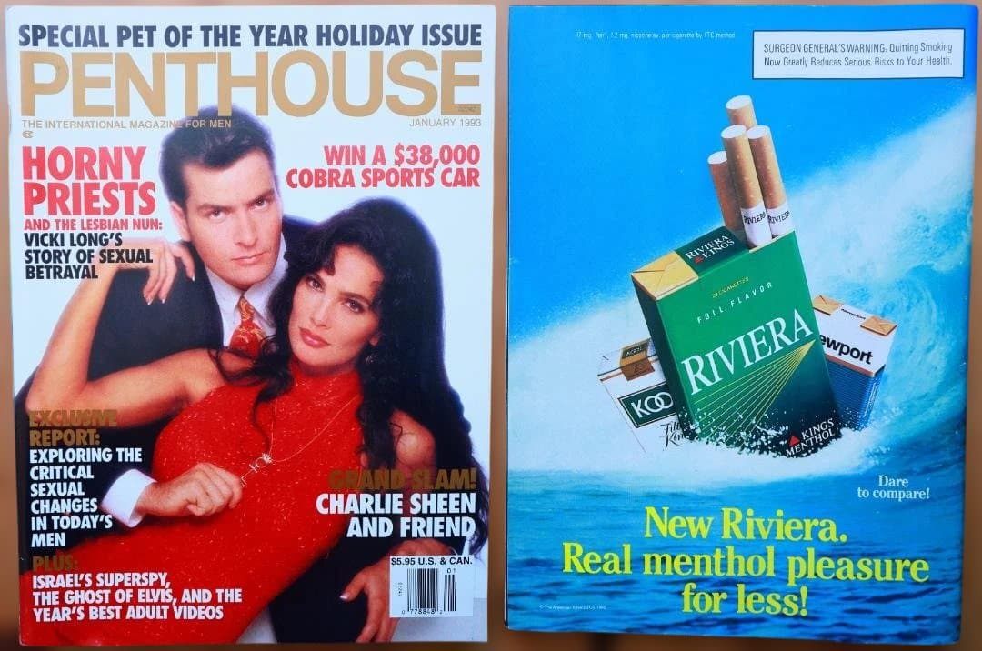 【海外版】月刊PENTHOUSEアメリカ版1993年12冊セット