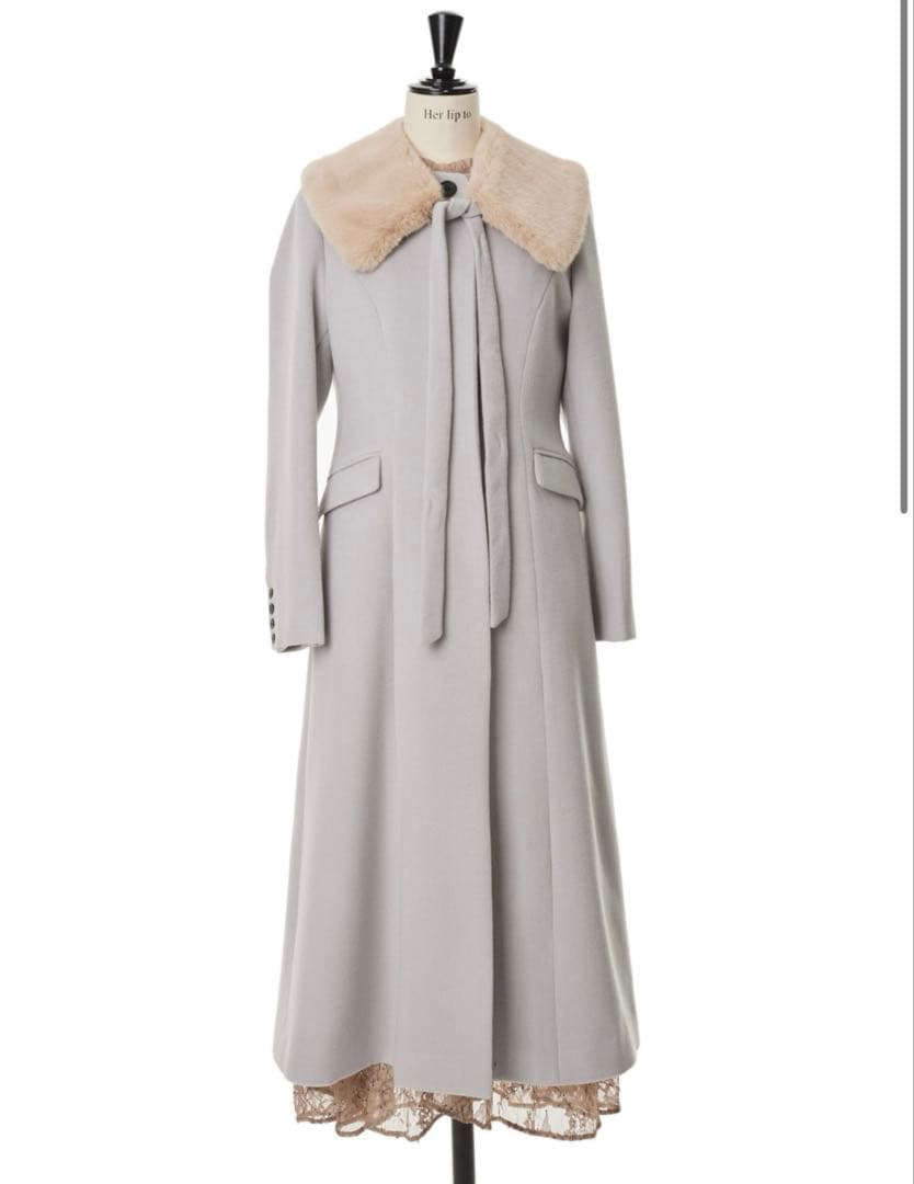 ジャケット・アウター Herlipto Mirage Tippet Ling Coat M blue