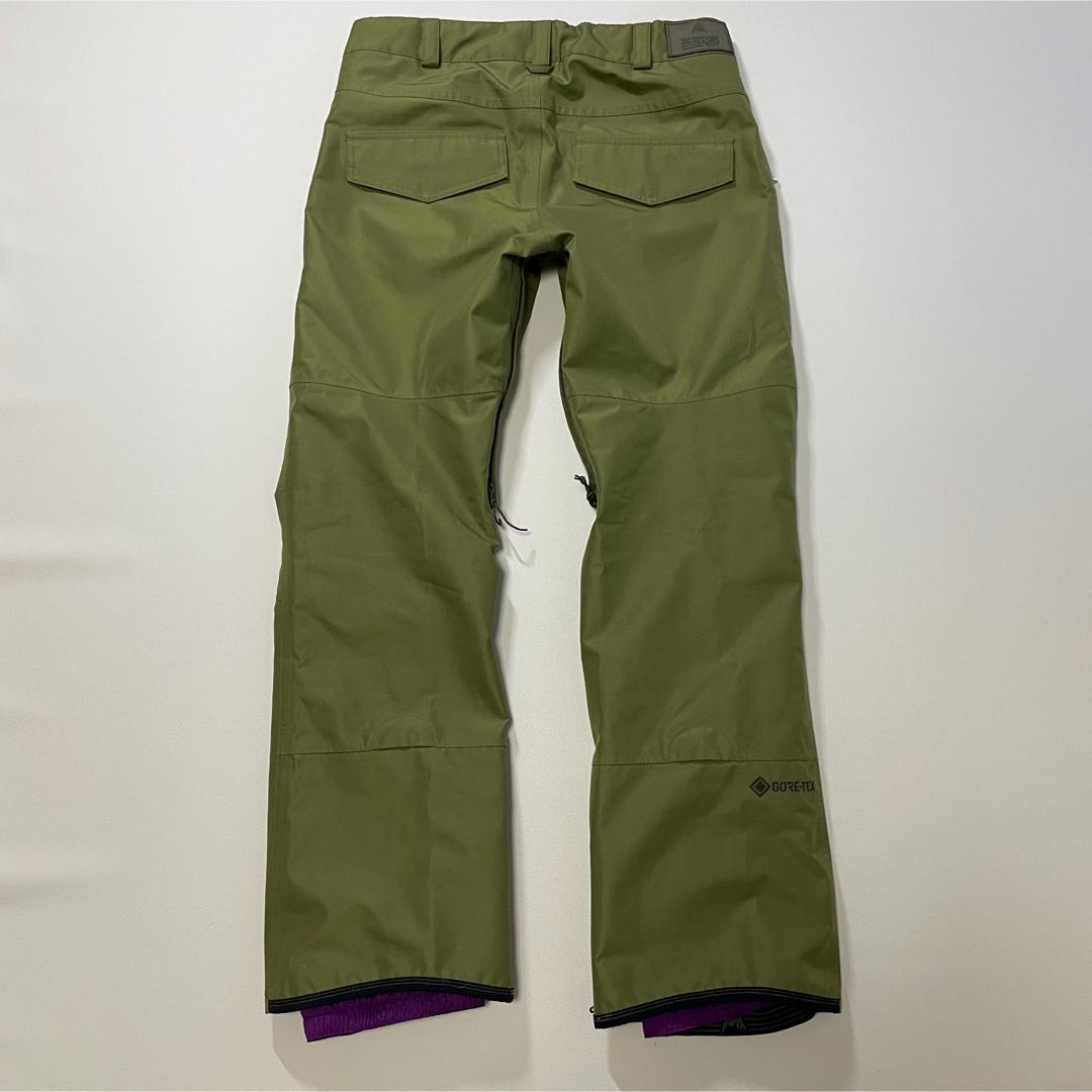 6771【美品】バートン　パンツ　ゴアテックス　メンズ　スノボウェア　カーキ