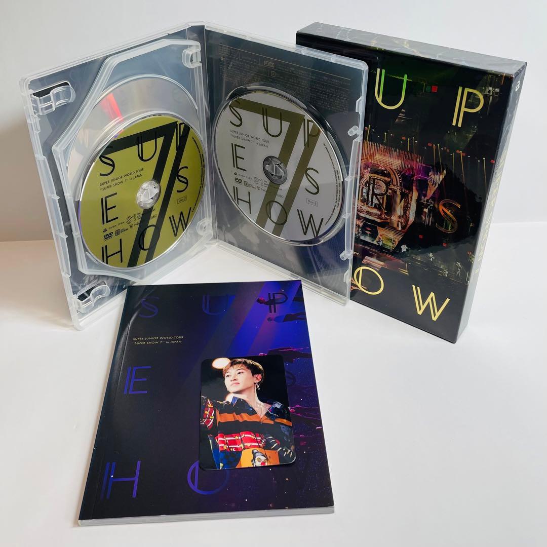 希少・トレカ付★SUPER JUNIOR スパショ7 初回盤 DVD ウニョク