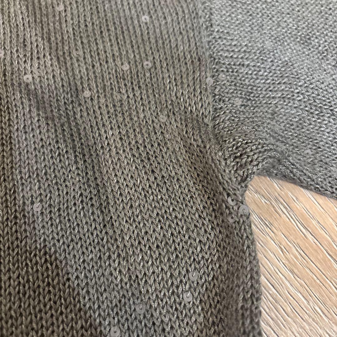 BRUNELLO CUCINELLI ブルネロクチネリ 麻 絹 カーディガンS