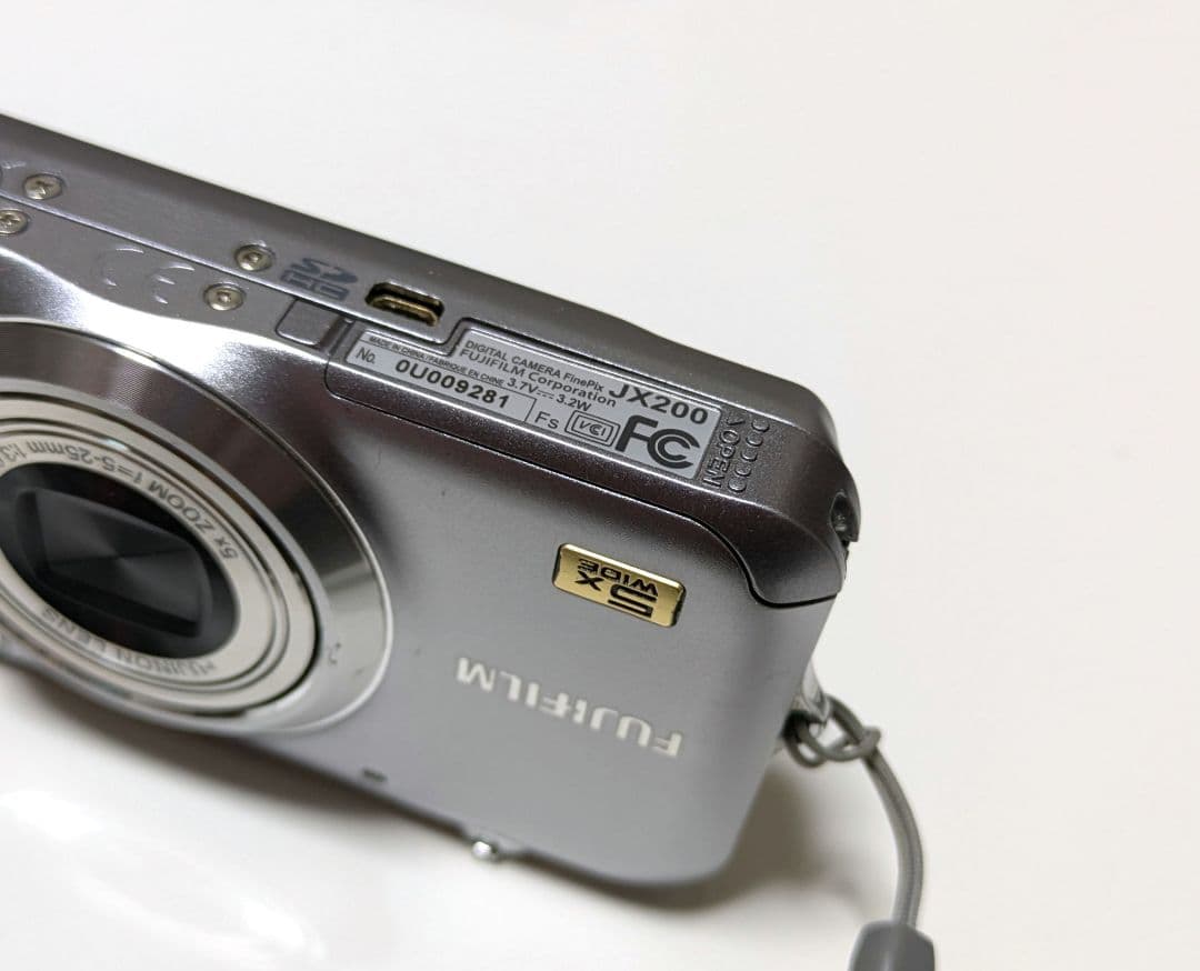 Fujifilm FinepixＪX200 動作確認済　付属品一式　注意事項あり