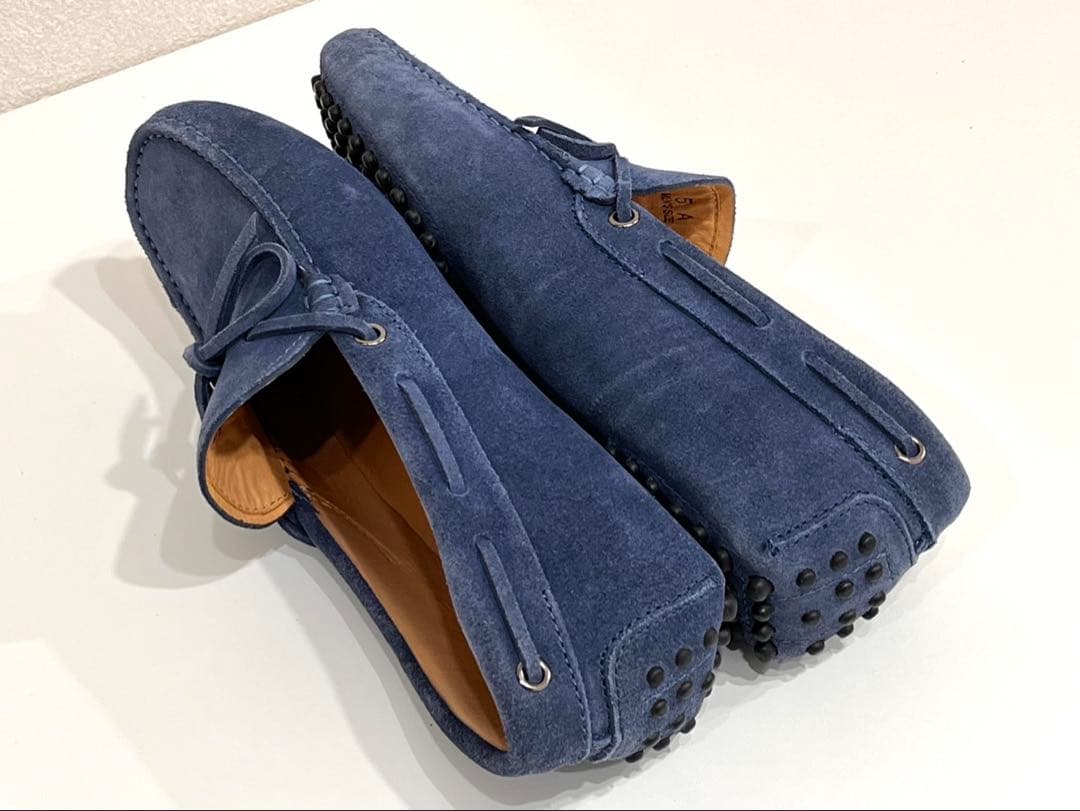 h329 美品　TOD'S トッズ　ゴンミーニ　ドライビングシューズ　メンズ5A