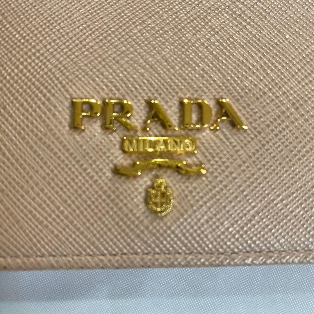 PRADA プラダ サフィアーノ二つ折り財布