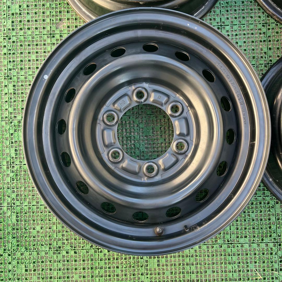 トヨタ純正 ハイエース用 15インチ スチールホイール4本 SNI 刻印