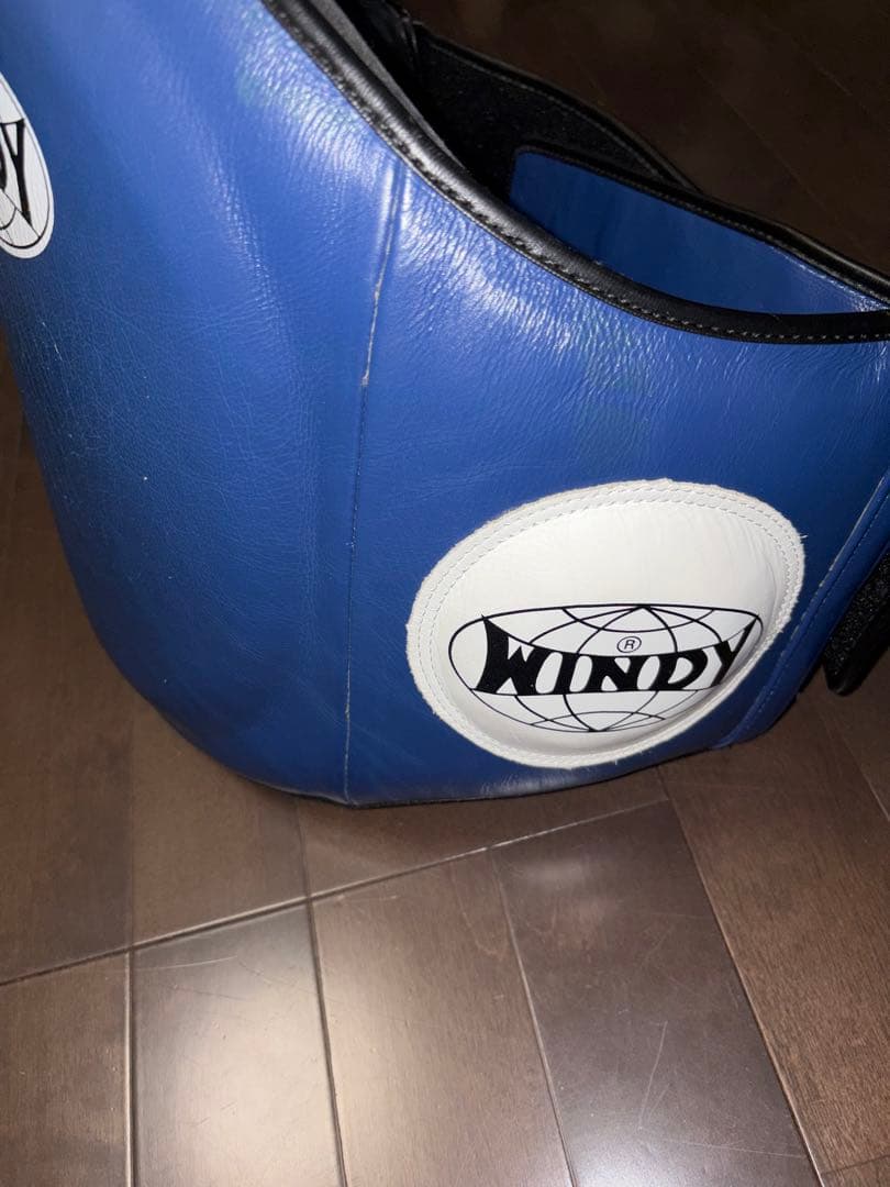 WINDY キックミット 青 ボディープロテクター