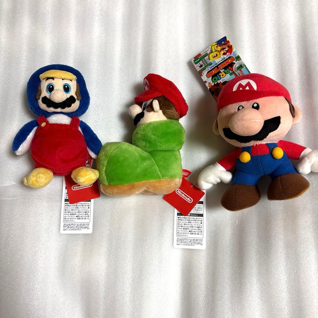 三栄貿易　ぬいぐるみ　S マリオ　どうぶつの森　スプラトゥーン　ニンテンドー