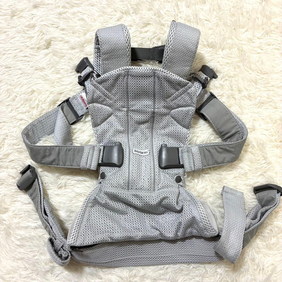 BABYBJORN ONE KAI Air ベビーキャリア 抱っこ紐　シルバー