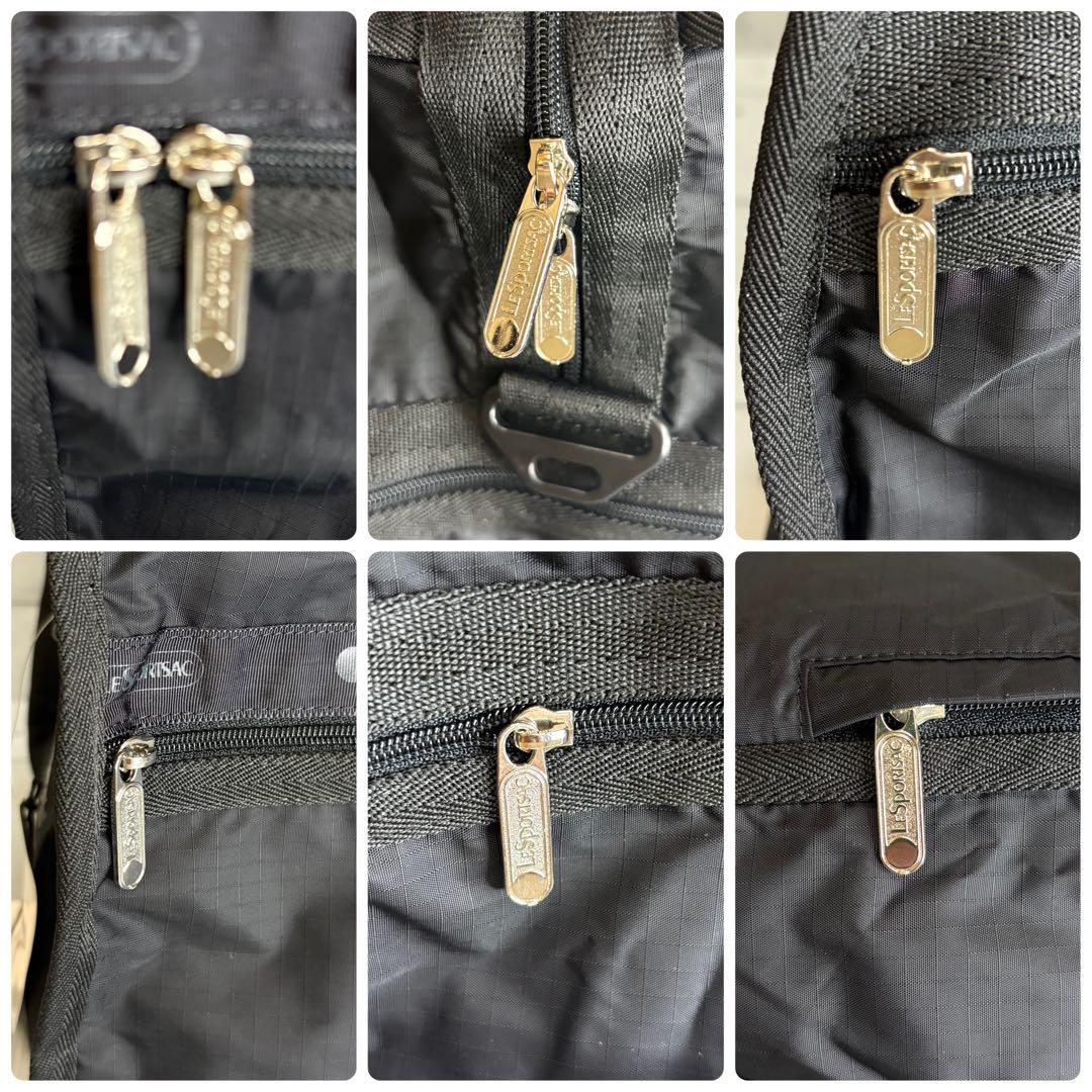 新品タグ付 レスポートサック ボストンバック 2WAY 大容量 収納沢山 黒