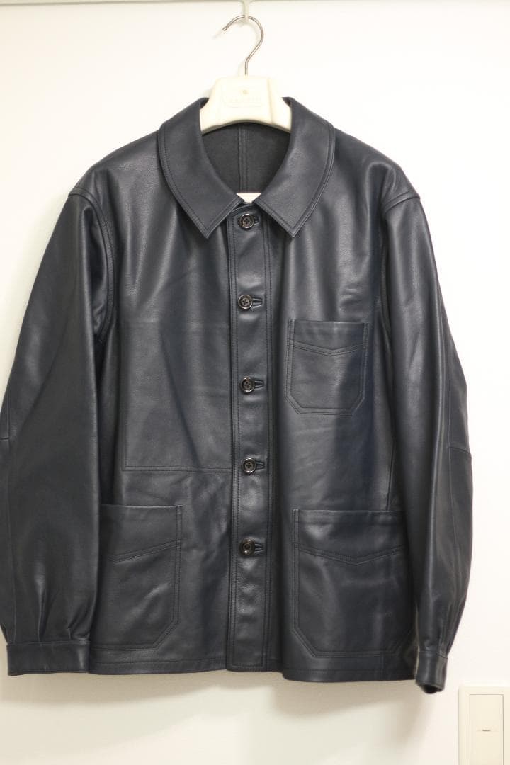 【美品/レザー】EDIFICE Archive & style カバーオール M