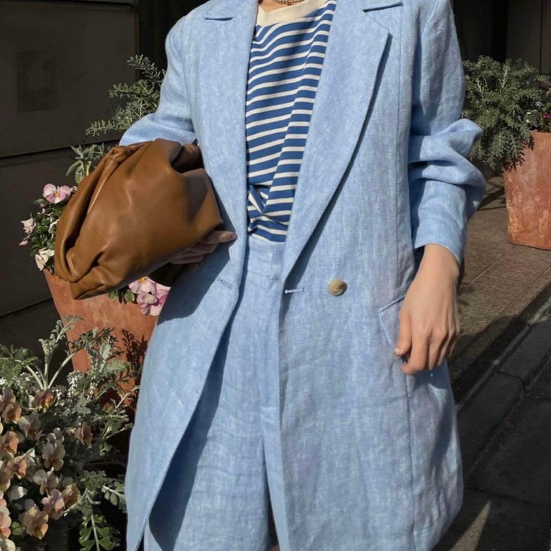 ジャケット・アウター Ameri vintage RUSTIC LINEN JACKET&PANTS