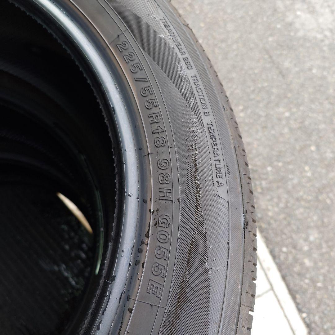 ★バリ溝!YOKOHAMA GEOLANDAR （225/55R18）４本②