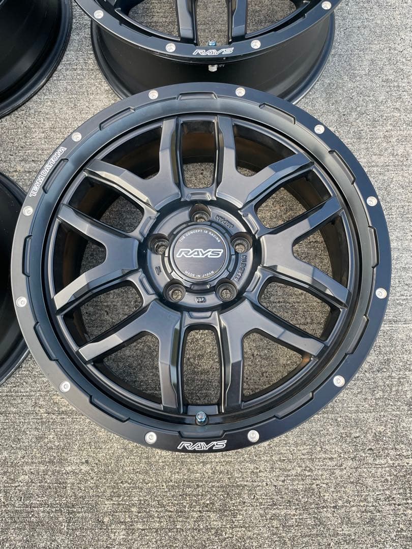 RAYS DAYTONA F6boost 17インチ アルミホイール4本セット