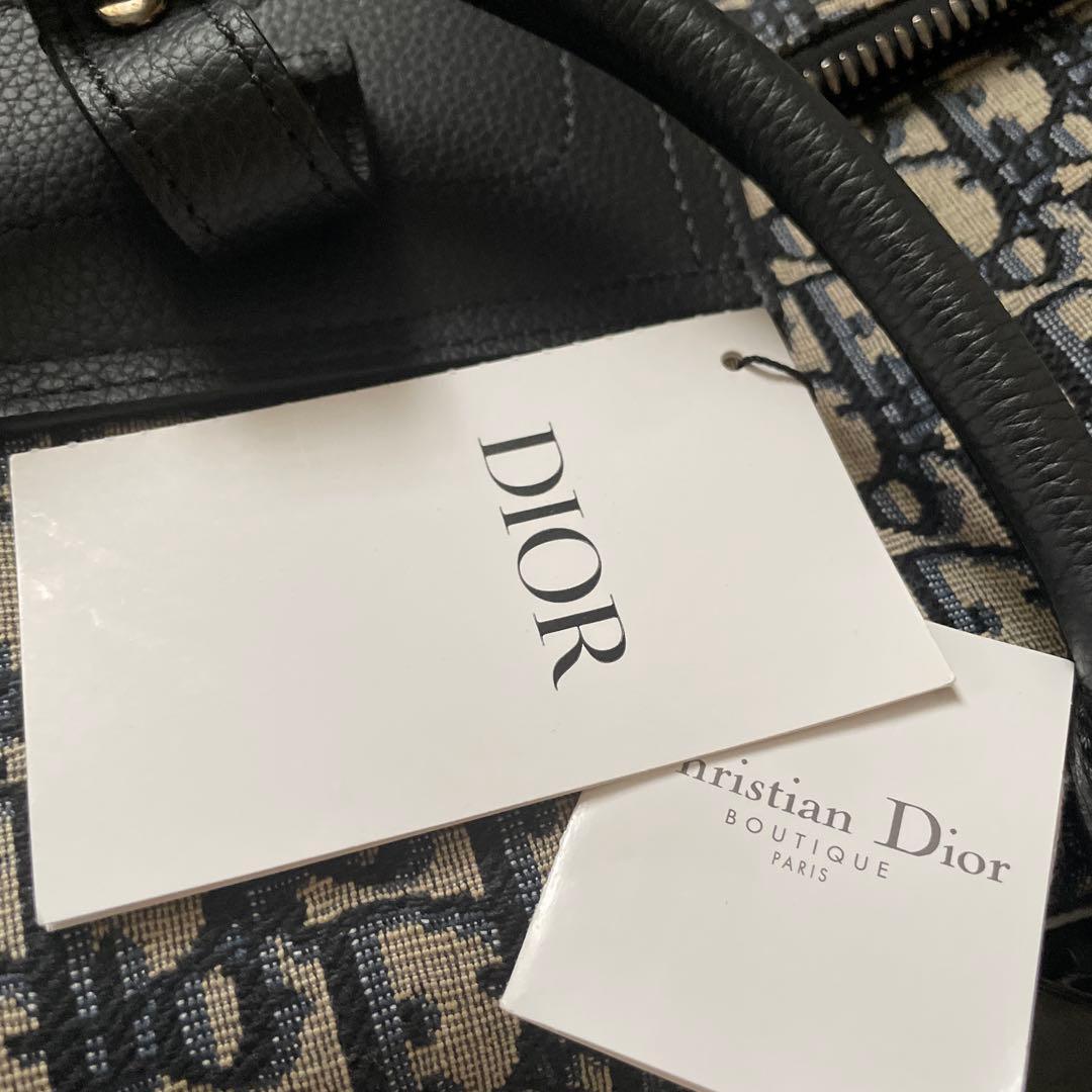 Dior オブリーク ジャカード オブリークランゴ50 ボストンバッグ 2WAY