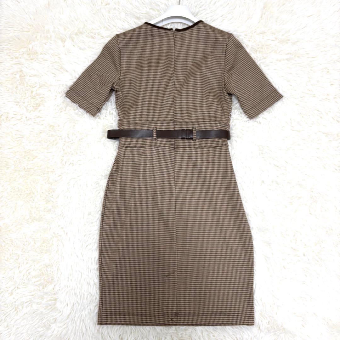 LAUREN RALPH LAUREN ダブルニット ジャカード ドレス