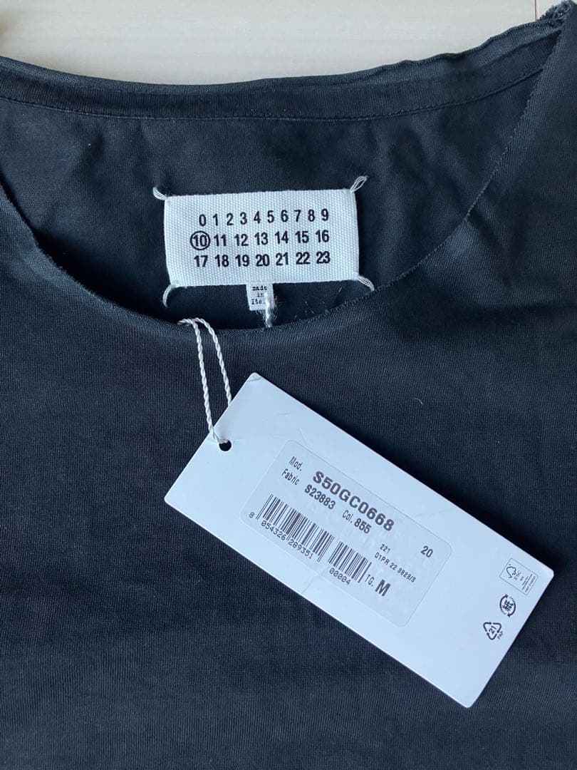 新品 Maison Margiela ユーズド加工Tシャツ サイズM