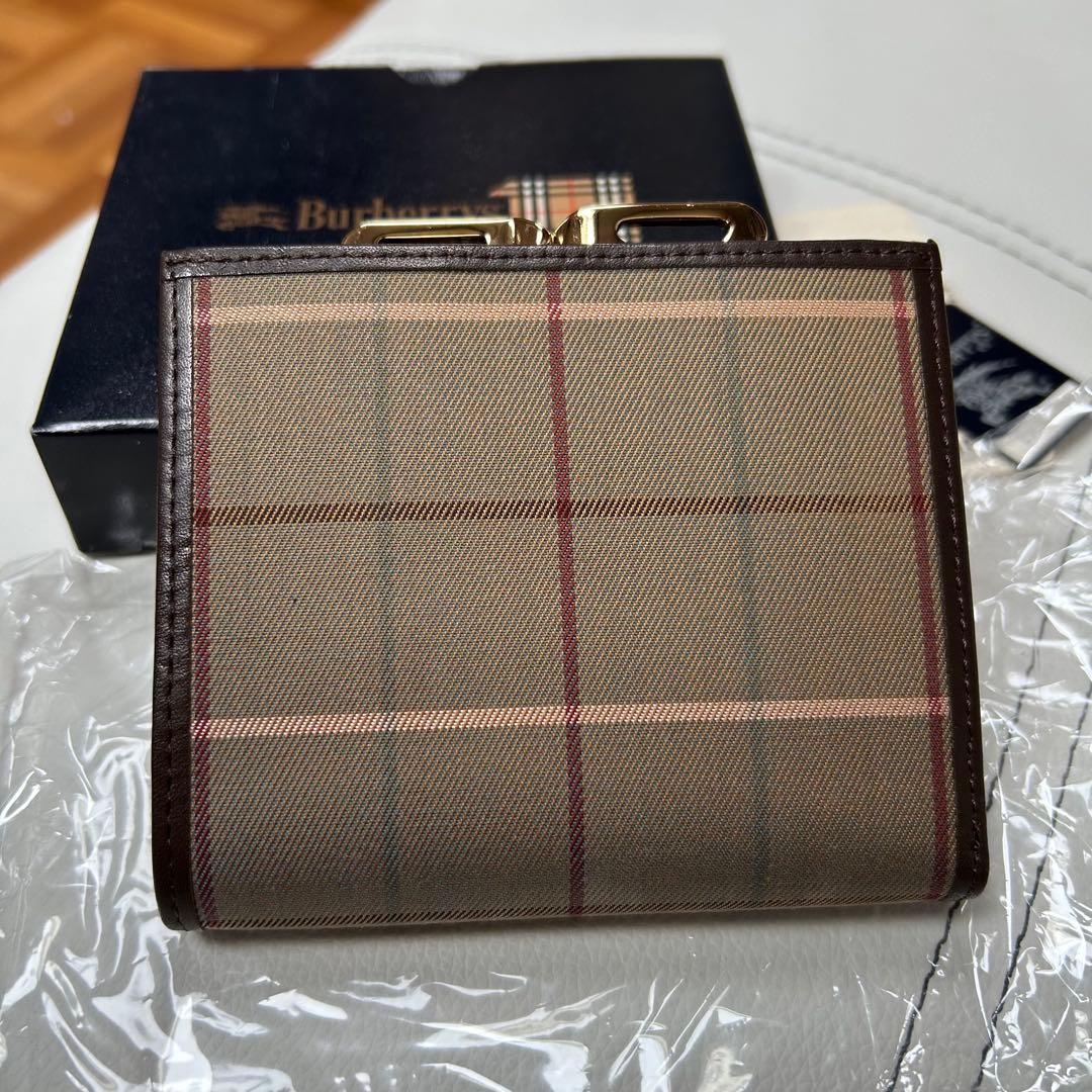 Burberry バーバリー　三陽商会　二つ折り財布　未使用品