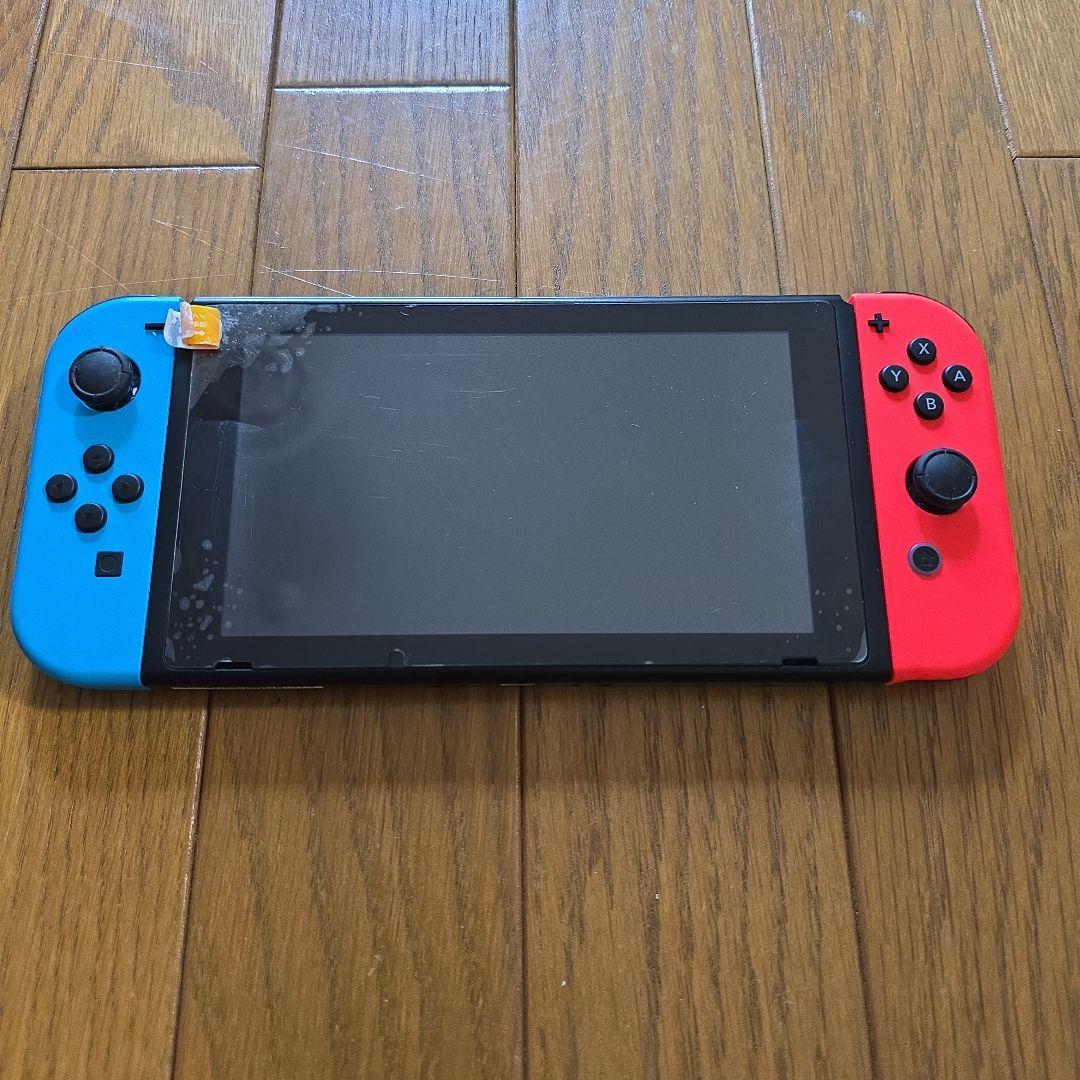 Nintendo Switch ネオンブルー/ネオンレッド 本体+ポーチ