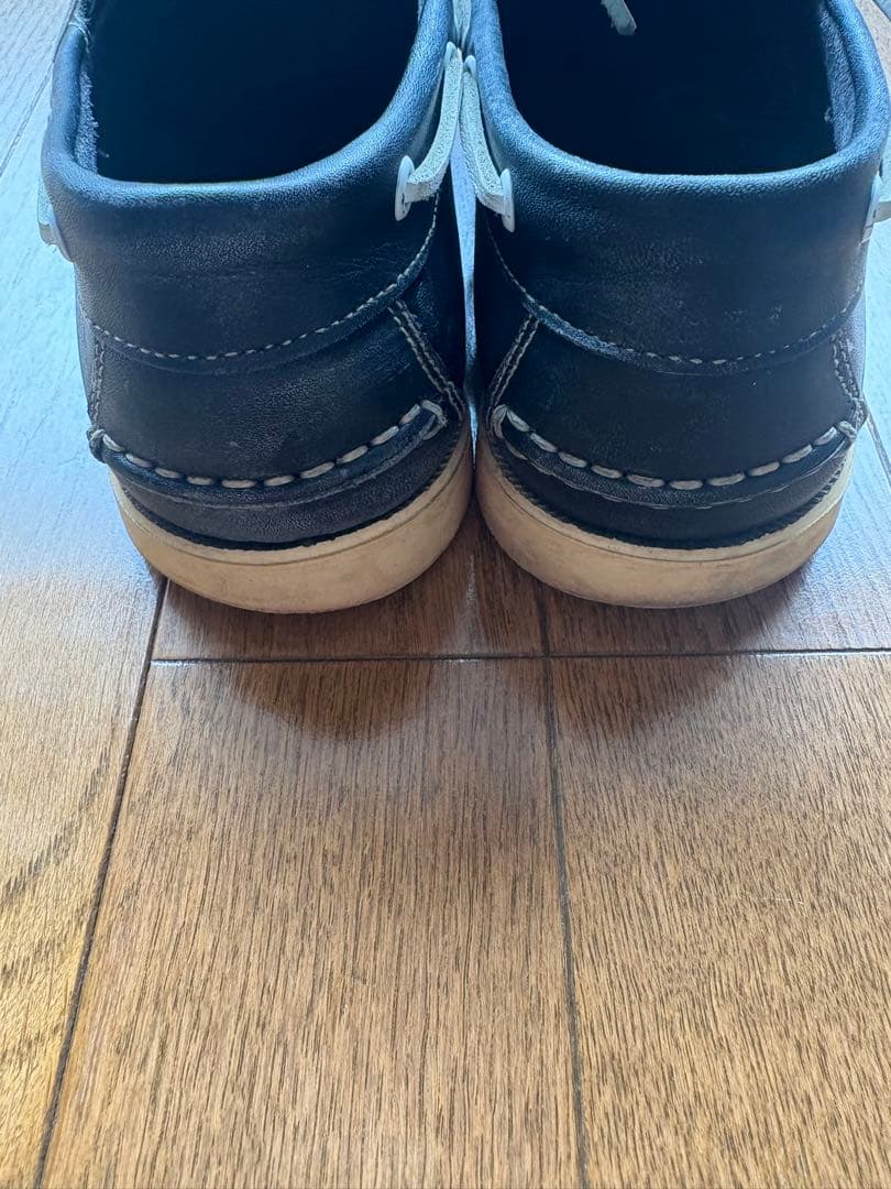 Paraboot ネイビー デッキシューズ　27cm