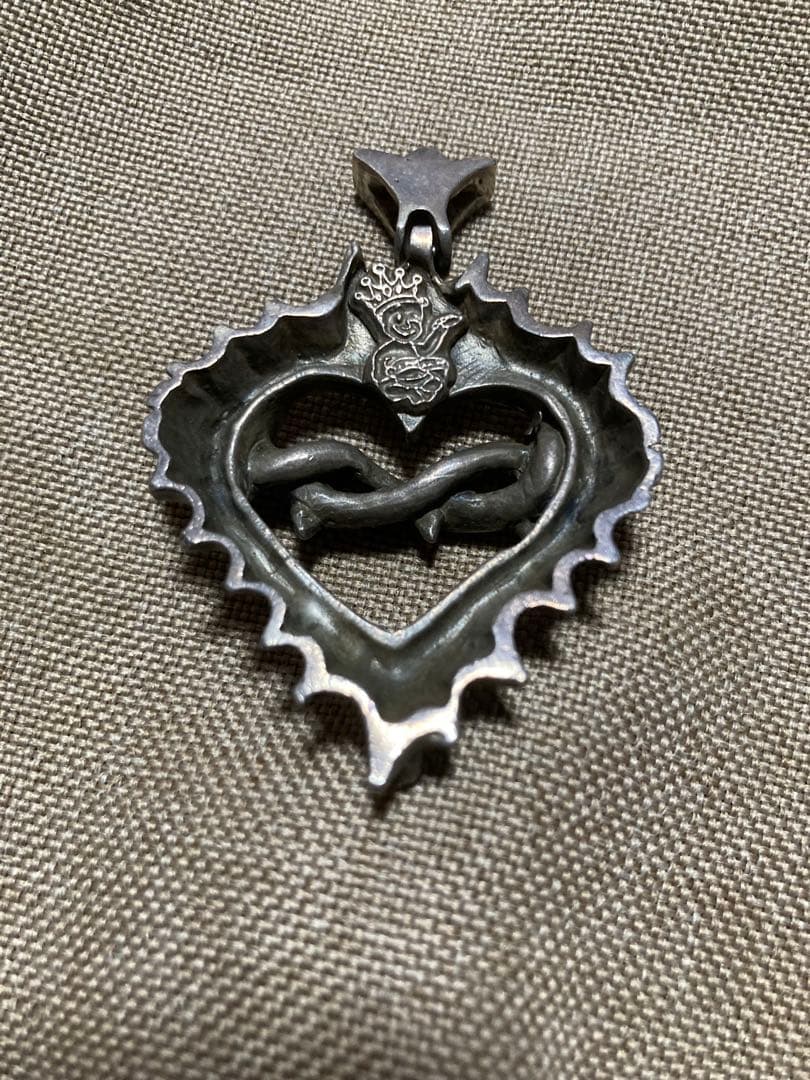 アクセサリー KING BABY silver925 heart pendant