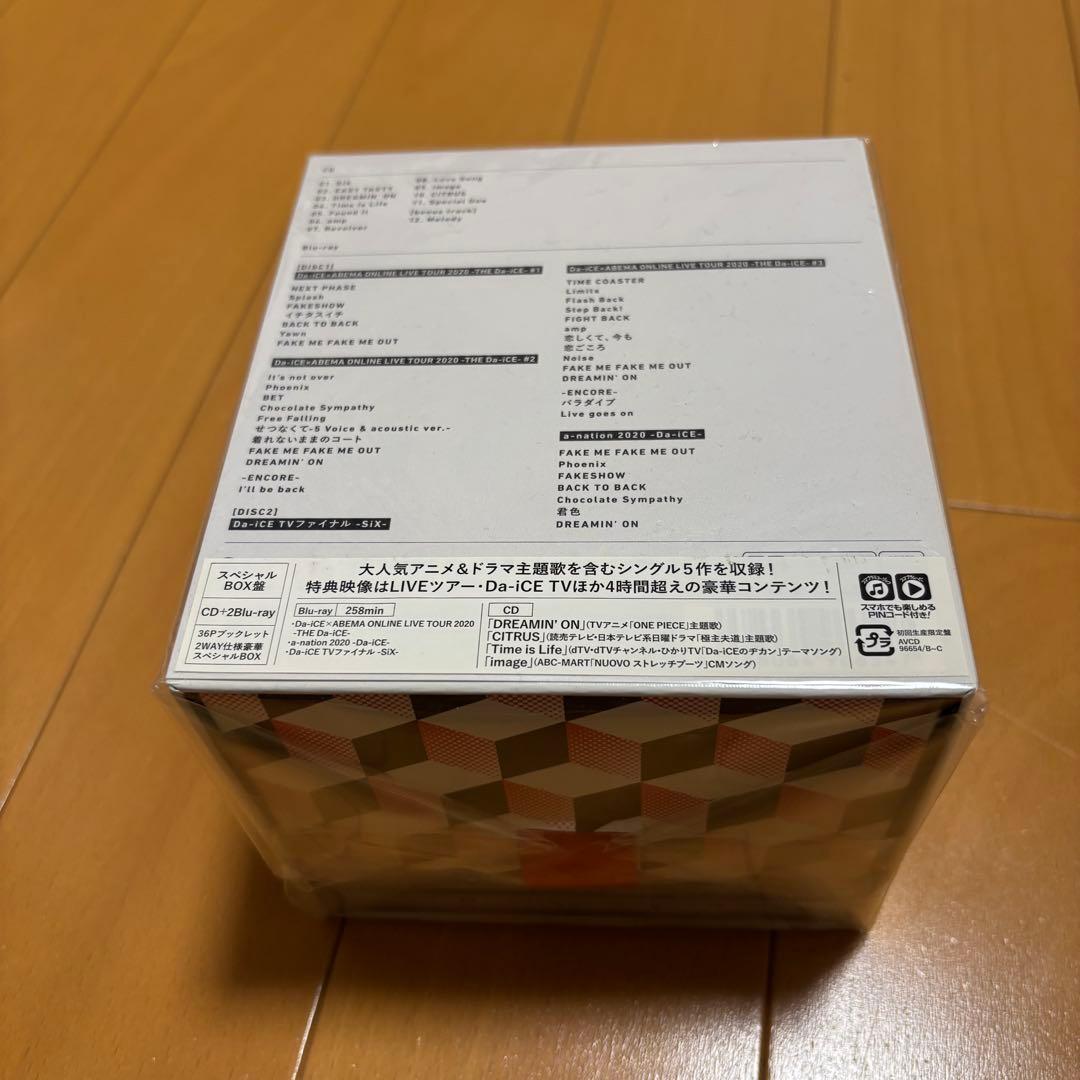 Da-iCE SiX 初回生産限定スペシャルBOX Blu-ray
