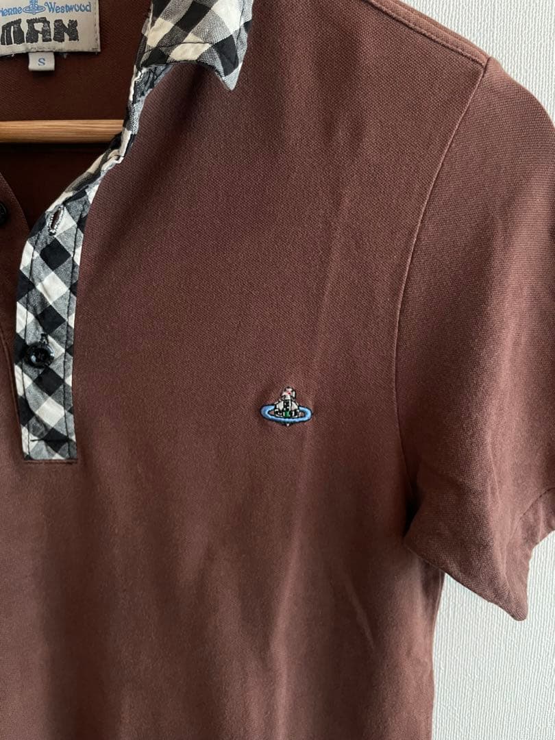 vivienne westwood manヴィヴィアン半袖ポロシャツ イタリア製