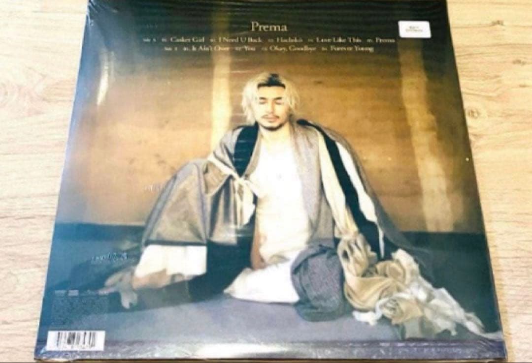 新品 藤井風 アナログ レコード 輸入盤 Prema Colored Vinyl