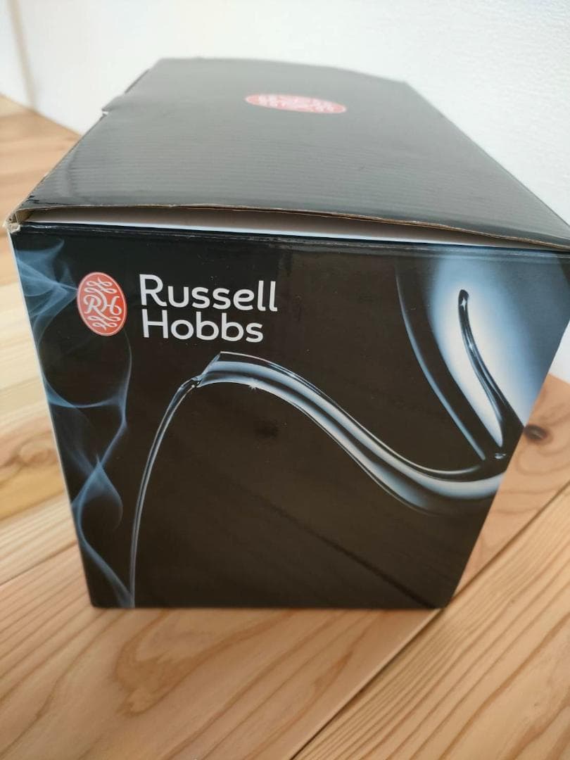 【新品未使用】Russell Hobbs マットブラック カフェケトル