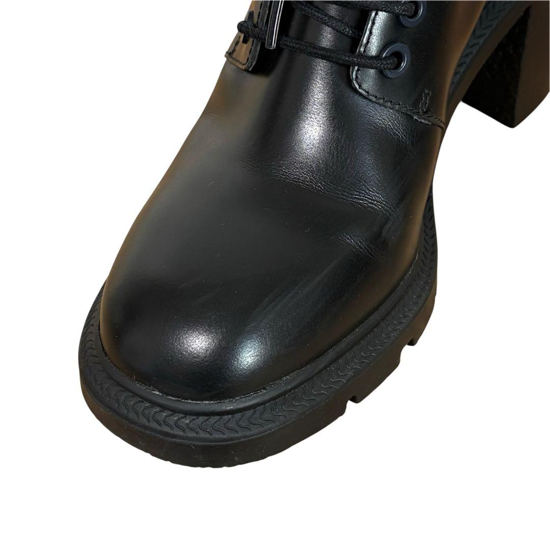 CAMPER　カンペール　WHITNEE　アンクルブーツ　黒　レザー　厚底