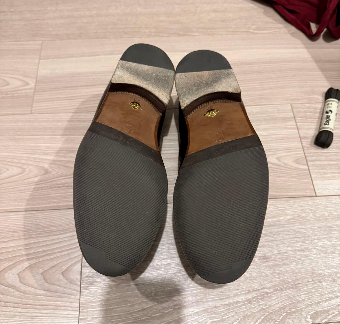 サイズ41 レユッカス レショップ オーストリッチ モカシン