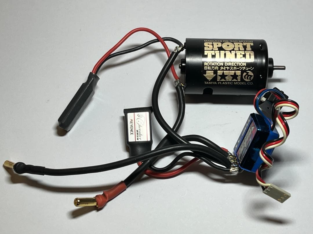 TAMIYA 1/10 RC用メカ TRF volac MS C3・モーター他