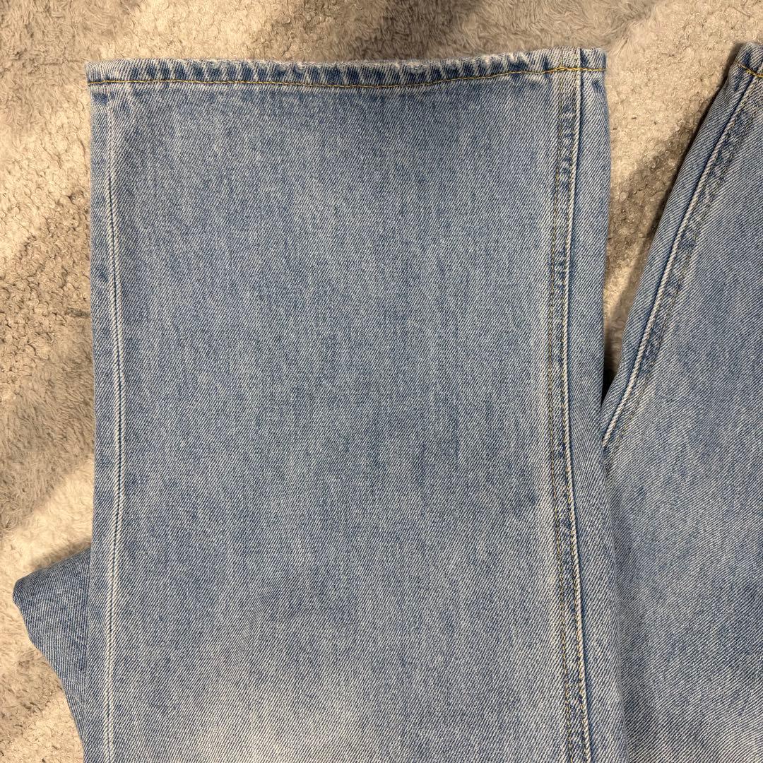moussy クロスウエストワイドストレートパンツ　サイズ1