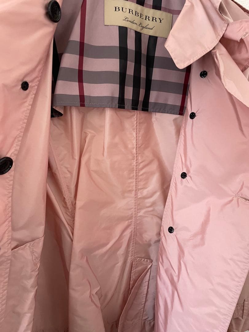 専用　BURBERRY ピンク トレンチコート44